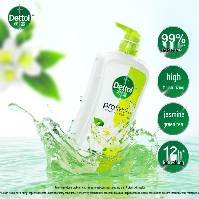 Dettol Refreshing Shower Gel with Jasmine & Green Tea