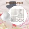 Craft Foam Balls Decorations DIY Crafts Smooth for Modeling Arts School Project Home Party
