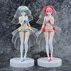 New 22cm Anime Figure Re:life In A Different World From Zero Rem Ram Swimsuit Wedding Dress Rem Girl Pvc Action Collection Model