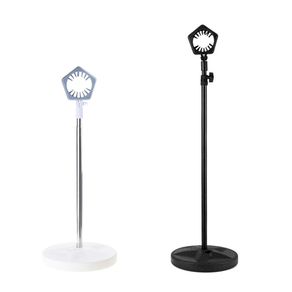 Multipurpose Adjustable Height Hair Dryer Stand Portable Blow Dryer Holder Accessory for Home and Salons Daily Use