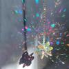 Rainbow Crystal Sun Catcher Pendant: Healing Wind Chime Ornament