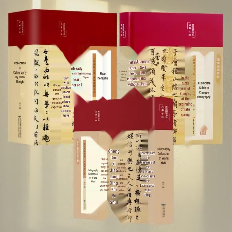 Illustrated Chinese Calligraphy Masters 3-Book Set