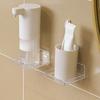 2pcs Acrylic Floating Wall Ledge Shelf Wall Mounted Floating Shelves for Bedroom Living Room Storage Stand Rack Holder