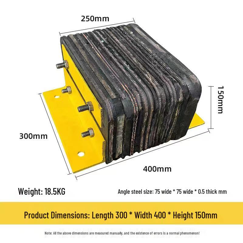 Rubber Anti-Collision Buffer Pad for Unloading Platforms