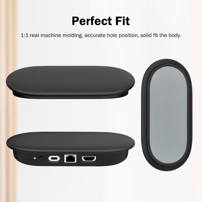 Durability Silicone Case Design for TV Streamer (4K) 2024 Host Easy Installation Wall Mount Case Cover Customs Fit