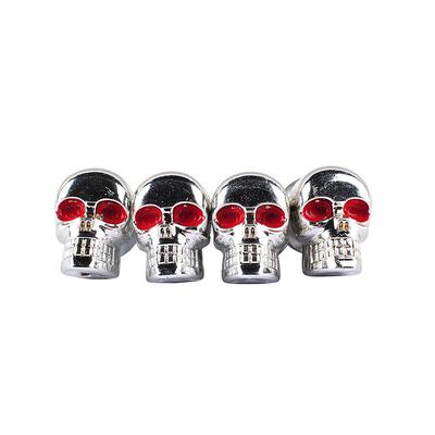 Lot de 4 vis de fixation pour plaque d'immatriculation de moto squelette 3D