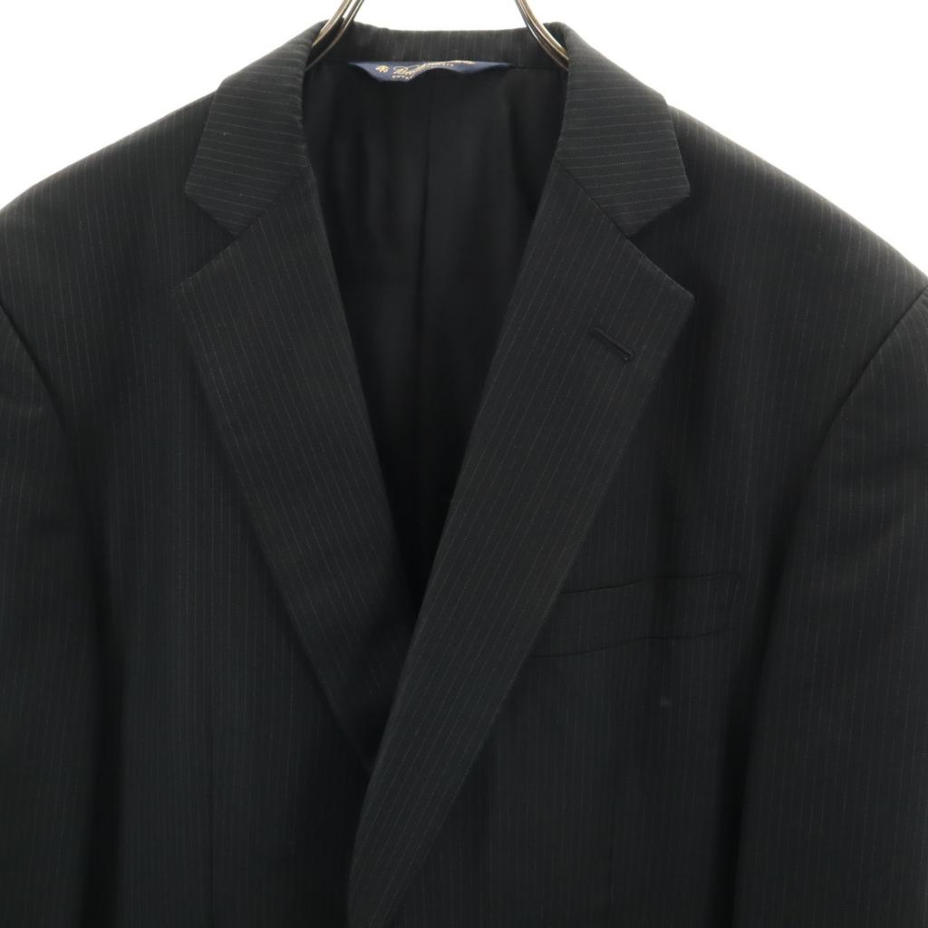 Brooks Brothers Pinstripe Tailored Jacket 42 Black Men's Used