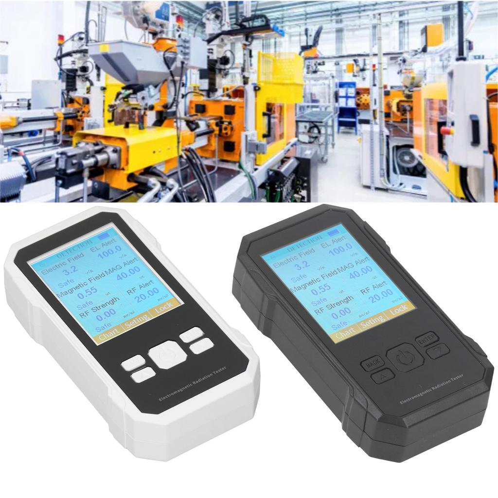 Misuratore Campi Elettromagnetici ET825 - Portatile Con Display LCD, Allarme E Memorizzazione Dati - Foto 9