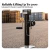 Resistant Trailer Jack Leg | Manual, with Foot Plate, Adjustable,