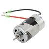 550 Brush Motor 20000 RPM Large Torsion Two Way Bearing Silver 15T Brush Motor for 110 Climbing Car