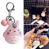 1Pcs Fashion Keychains Χαριτωμένο δαχτυλίδι με μπρελόκ Anime Totoro Keychain