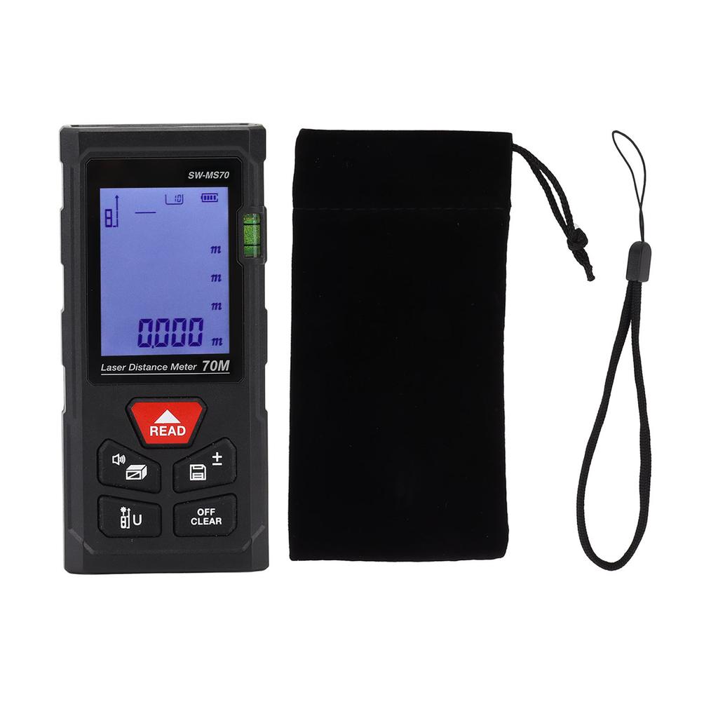 Handheld Infrared Laser Distance Meter Rangefinder High Accuracy Range Measuring Gauge for