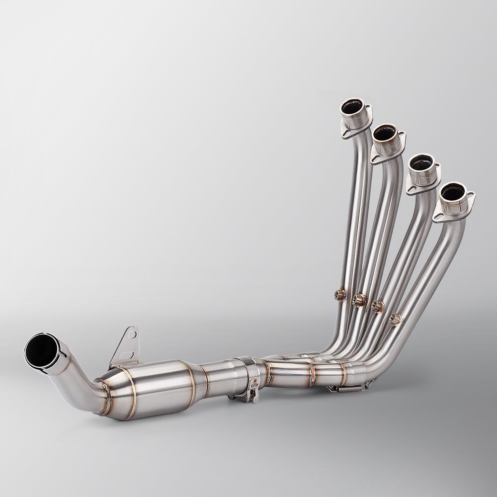 Modificado Motocicleta Escape Escape, Front Link Pipe, Silenciador Original, QJ800GS-G, QJ 800 GS-G, QJ800 SRK800RR, 2023, 2024 TYPE A