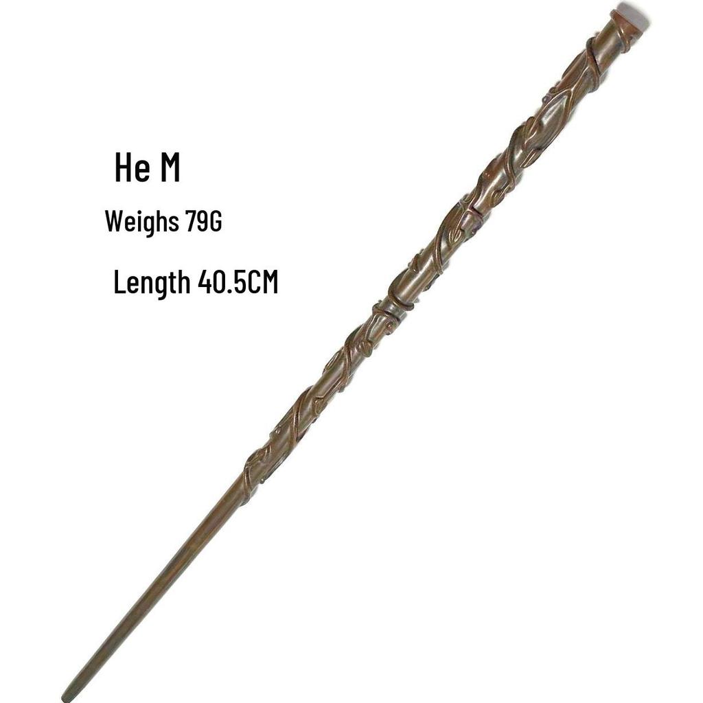 Harry Potter & Hermione Exquisitely Carved Wands: Voldemort and Harry Versions