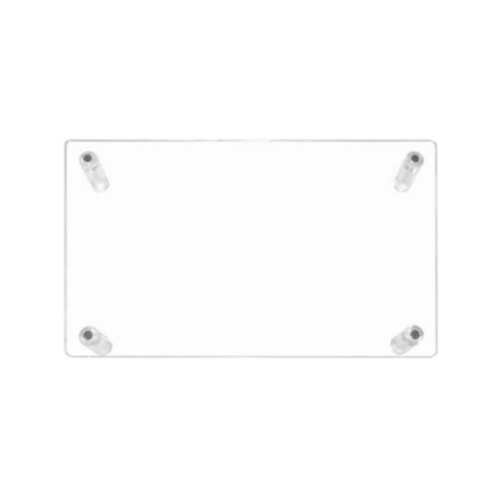 Acrylic Monitor Stand Risers Table Space Saving Printer Organizer Computer Storage Lifting Rack for Home and Office