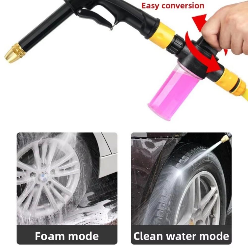 Portable High Pressure Water Gun For Cleaning Car Wash Machine Garden Watering Hose Nozzle Sprinkler Foam Water Gun Supplier