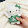 Best-Selling Hello Kitty Angel Cat Plush Pendant for Girls' Bags