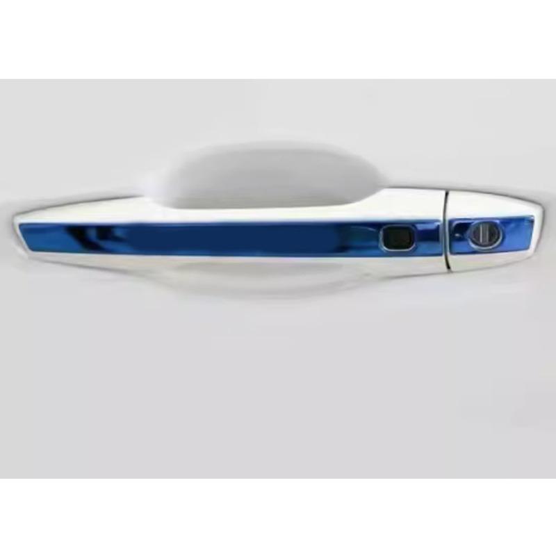 ABS/Steel Car Door Handle Cover for Mitsubishi Outlander 2024+ Trim Frame Auto Armrest Handrail Exterior Accessories