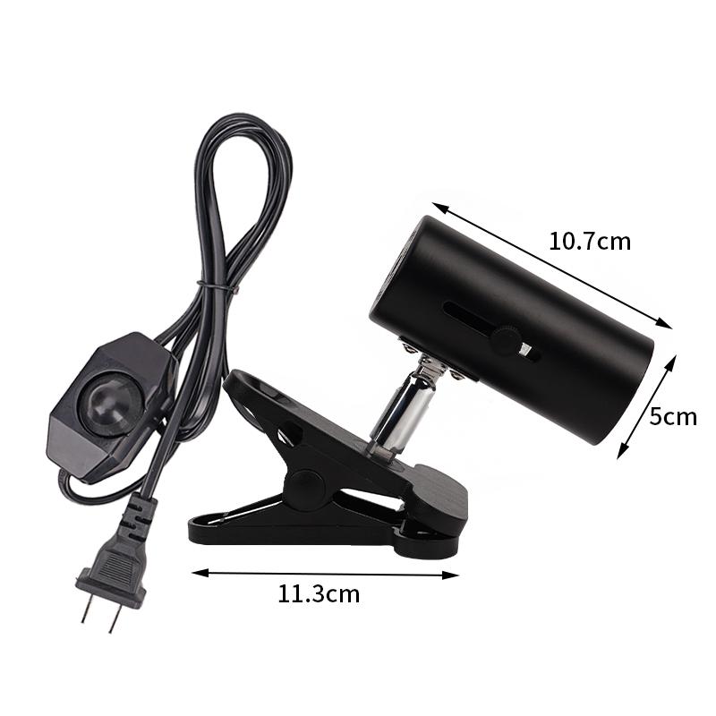UVB E27 Pet Reptile Lamp Bulb with 360 Degree Flexible Holder Lamp Turtle Basking UV Heating Lamp Kit Tortoises Lizards Light