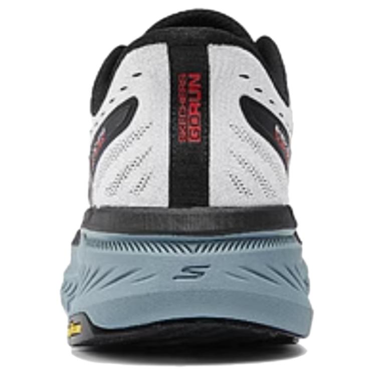 Skechers Amortiguación Máxima Premier 2.0 Go Ligeras Cómodas Amortiguadoras de Impactos Caña Baja Casuales Zapatillas para Hombre Blanco Negro 220837-WBK