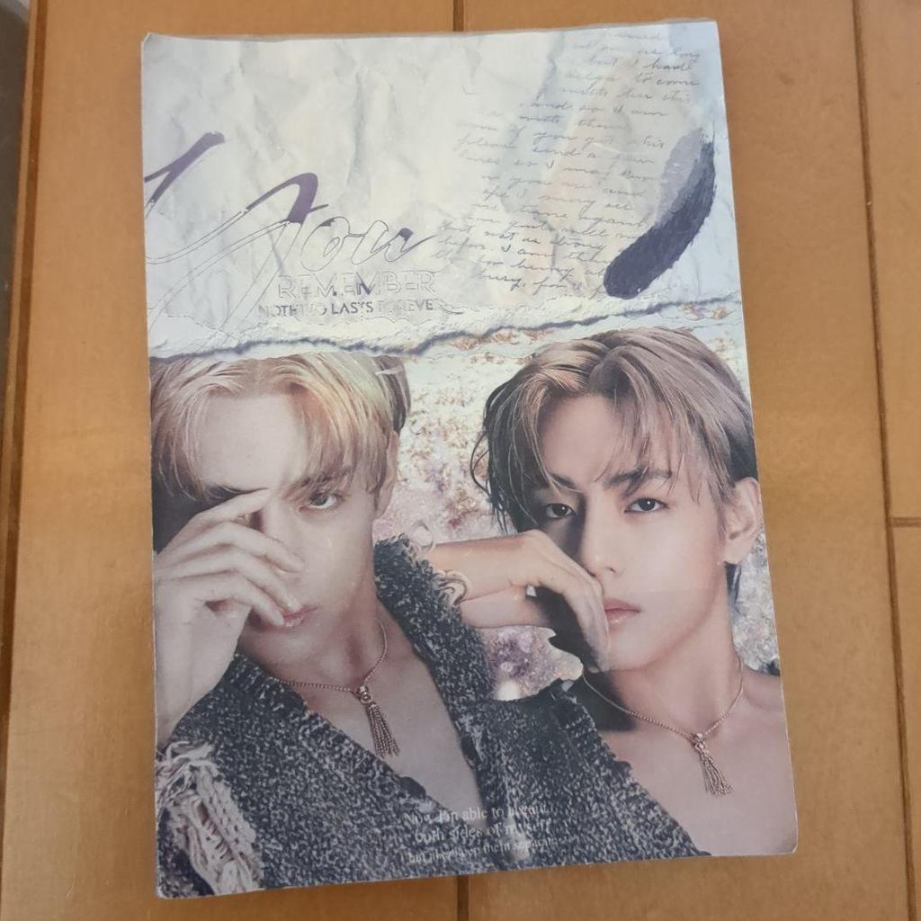 [USED] BTS V Korean Producer Large Memo Paper 13 Types, Small 1 Type Total 14 Types, 140 Sheets