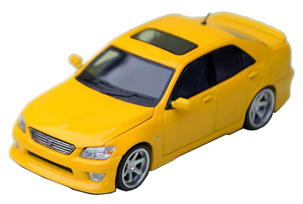 Genesis Company Focal Horizon X Model 1 Scale Toyota Altezza RS200 Super Bright Yellow Finished Model C33625 1/64 (SXE10)