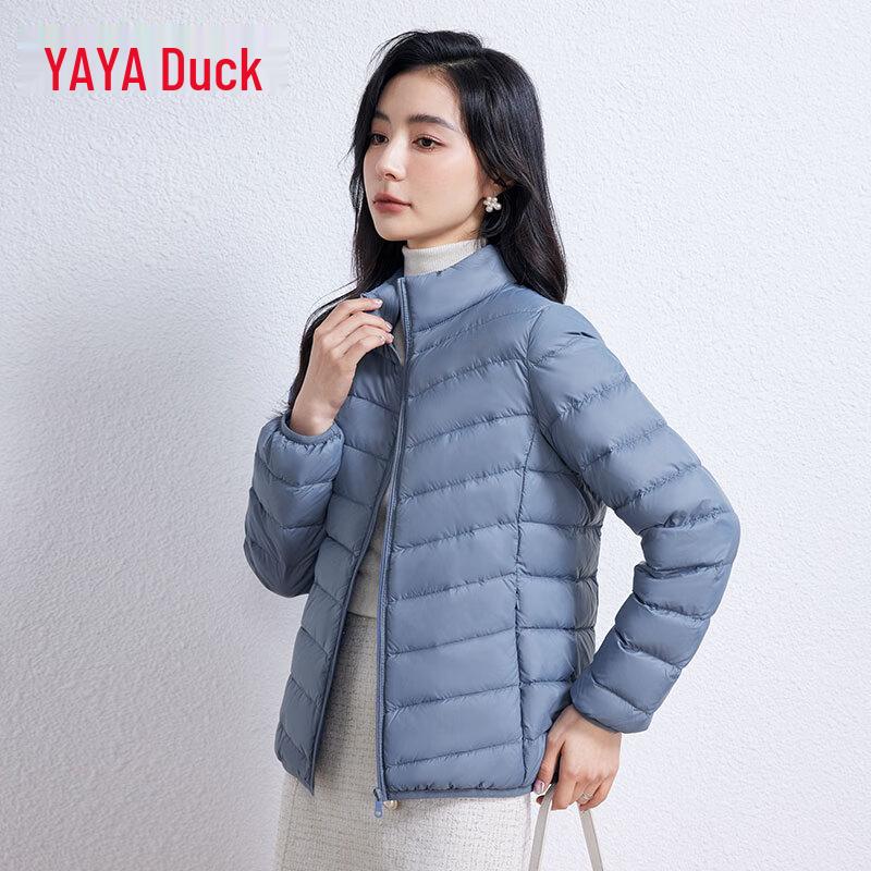 Yaya Women's Stand Collar Lightweight Duck Down Jacket