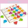 Wooden Magnetic Fish Direction Matching Toy For Kids Educational Logic Brain Training