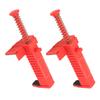 2Pcs Brick Hook Clips Brick Wall Clips for Hanging Leveling Measuring Tool Brick Liner Brick Wall Brick Mounting