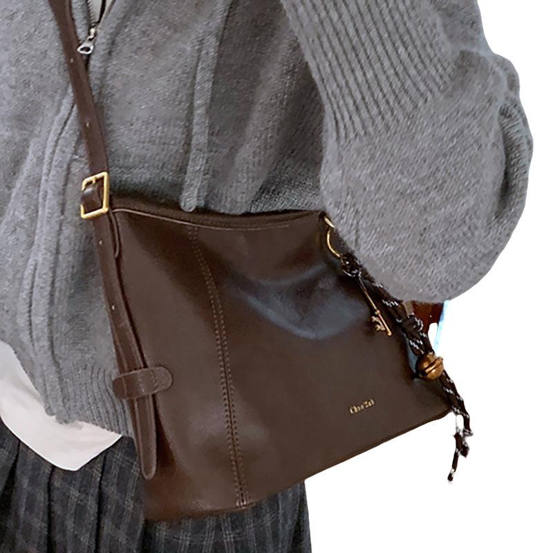 Tote Bag New Fashion Women's Bag Bucket Bag Autumn and Winter Casual Large Capacity Shoulder Bag
