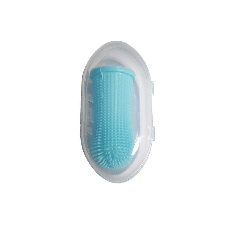Pet Silicone Finger Toothbrush for Cats & Dogs - Anti-Cavity & Fresh Breath