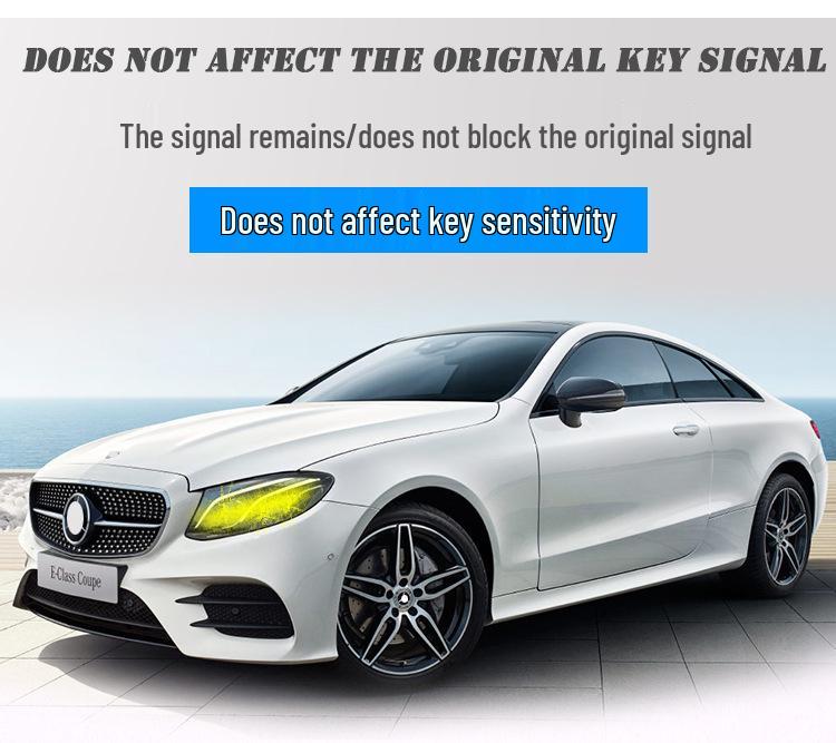 Mercedes TPU Soft Rubber Key Cover - Full Wrap Remote Control Smart Key Shell
