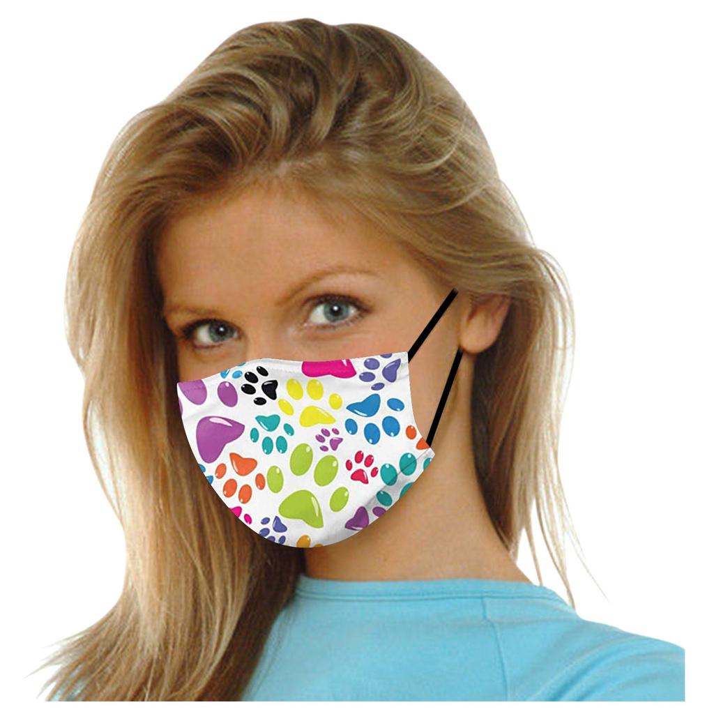 Dog PrintAdult Mask Washable Reusable Pollution Cover Face