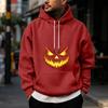 Herren Halloween Motiv - Gefütterter Pullover Hoodie für Freizeitkleidung