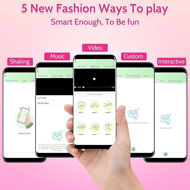 Wireless Control Vibrator APP Remote Control Dildo Panties Wear Vibrating Egg G Spot Clit Stimulator Massager Sex Toys for Women