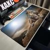 King Of Beasts Lion Mouse Pad xxxl Gamer Large Mouse Mat Natural inertial navigation system Rubber Desk Rug PC Desk Mats Design