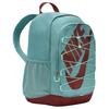 Nike Hayward 22L Fashion Commuter Letter Print Fabric Backpack Unisex Backpack Cannon-Gray Foam-Green Red-Brown HJ8200-017