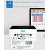 POS-9220 100x150mm Thermal Express Bill Self-adhesive Label Printer, USB + Bluetooth with Holder Version, EU Plug