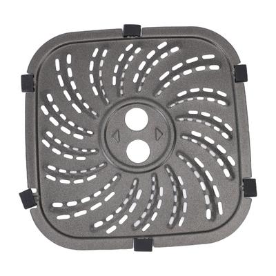 Grillplattenersatz für PowerXL Serie Fritteuse Edelstahl Grillpfanne Tablett Rost Kompatibel mit 6QT und 8QT