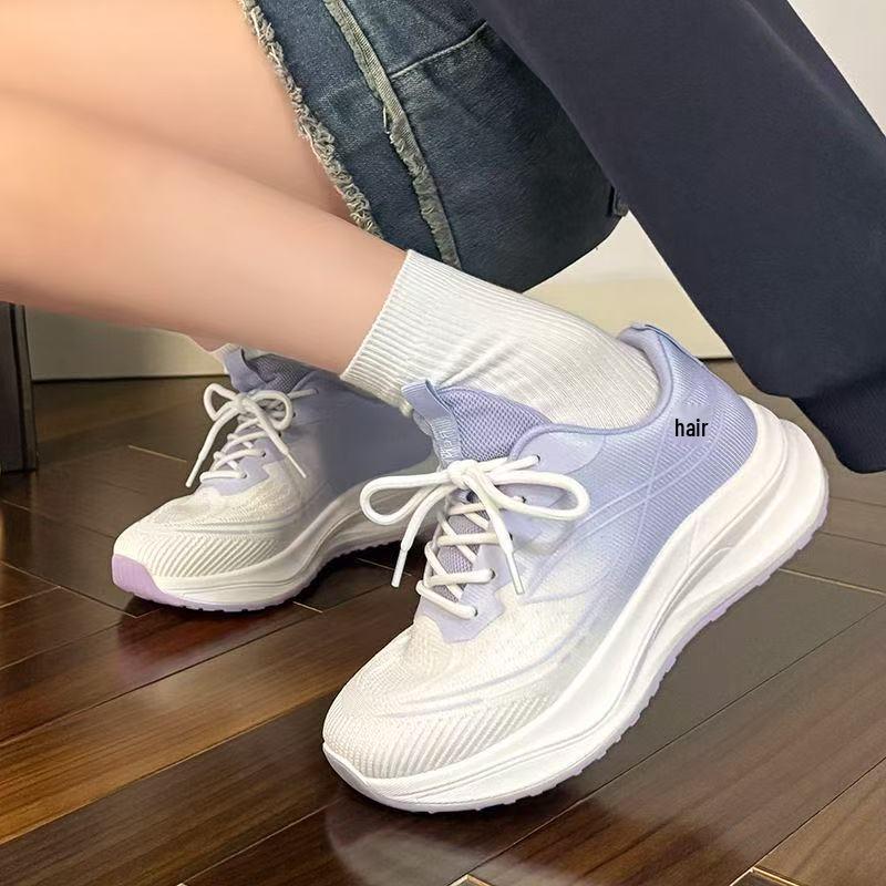 Women's Lightweight Breathable Mesh Sneakers - Soft Sole Casual Running Shoes for Summer