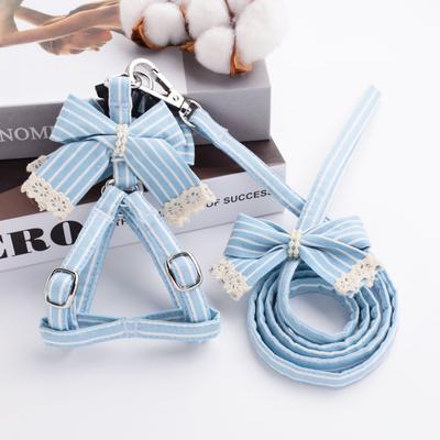 Pet Supplies Bow Dog Leash Milk Dog Small Dog Puppy Special Chest Strap