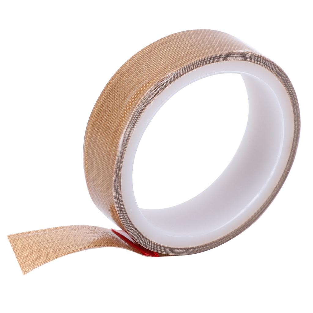 Heat Resistant Tape PTFE Material Adhesive Thermal Insulation Sealing Tape Roll for Sealer0.18mm x 13mm x 10m