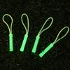 10/20 Pcs Luminous Zipper Pull Cord In The Dark Zipper Head Anti-Loss Travel Bag Ztail Rope Replace Pull Rope Pendant