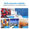 6 pieces/pack Self-Adhesive Sound-absorbing Foam DIY 3D Wall Decoration Board