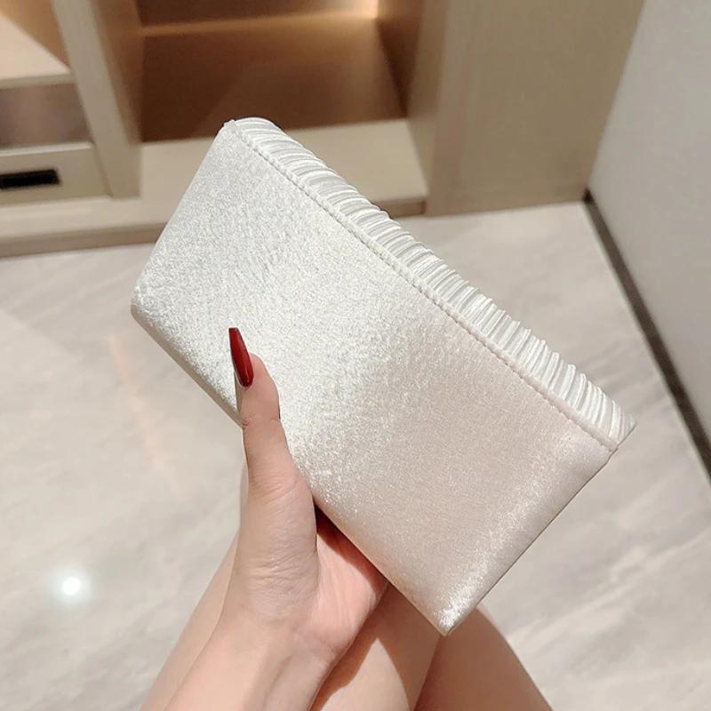 High End Women Evening Bag Luxury Female Wedding Clutch Purse Party Rhinestones Chain Shoulder Bags Retro Lady Handbag
