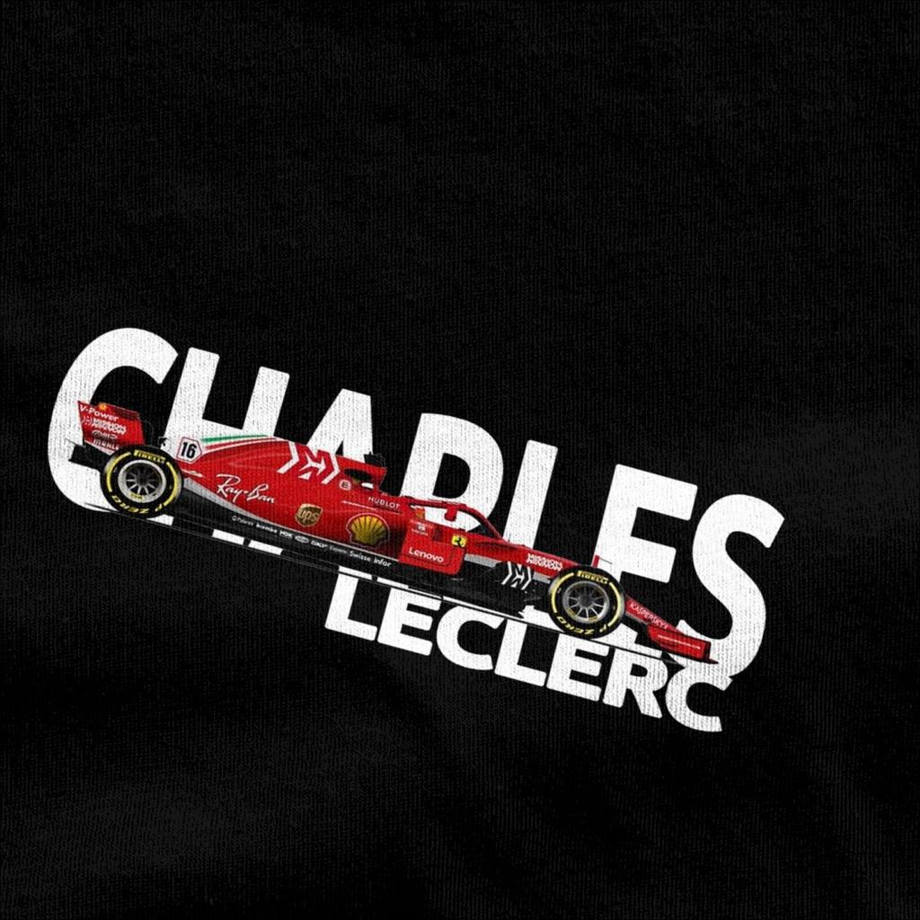 Men Women's Charles Leclerc Car T Shirt Apparel Cotton T-shirt Clothes Funny Tee Shirt Printed