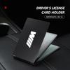 Fashion Car Driving Documents Cover Credit Card Holder Accessories For E30 E34 E36 E39 E46 E52 E53 E60 E61 E62 E70 E71 E83