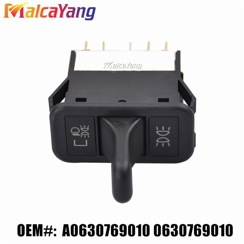 

10 P A0630769010 Headlight Lamp Control Switch Fog Lights Button For Freightliner Columbia 2001-2011