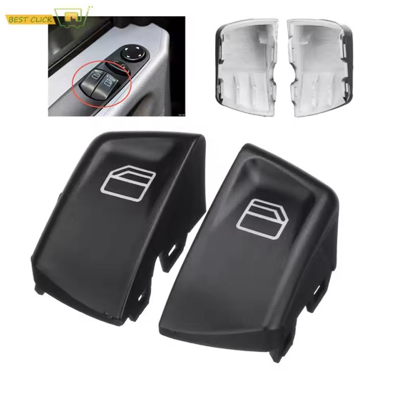 2pcs Car Window Switch Button Covers for Mercedes Vito Viano W639 Sprinter II 906 2003‑2013 807624374022
