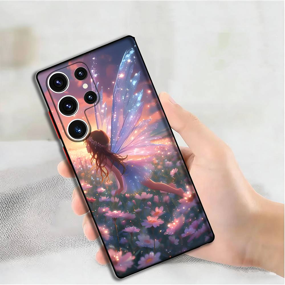 

Glow Fairy Phone Case For Samsung S24,25,23,22,21,20 Plus Ultra 5G Lite Shockproof Cover Samsung S20lite5G